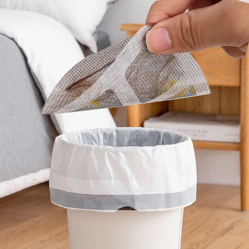 Disposable Floor Drain Filter Stickers - Hair & Debris Catcher for Kitchen & Bathroom Drains