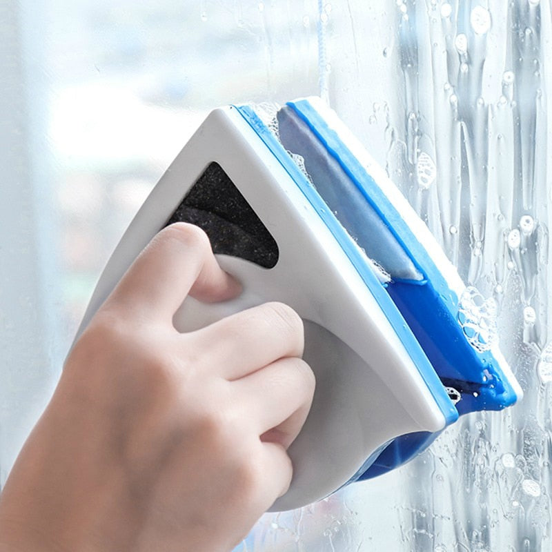 Magnetic Window Cleaner - Double-Sided Glass Cleaning Brush for Both Sides at Once