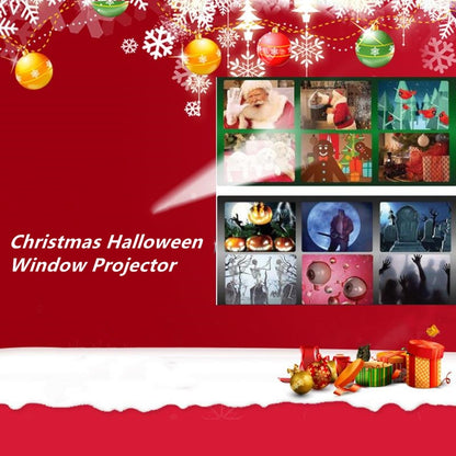 Halloween & Christmas Window Projector