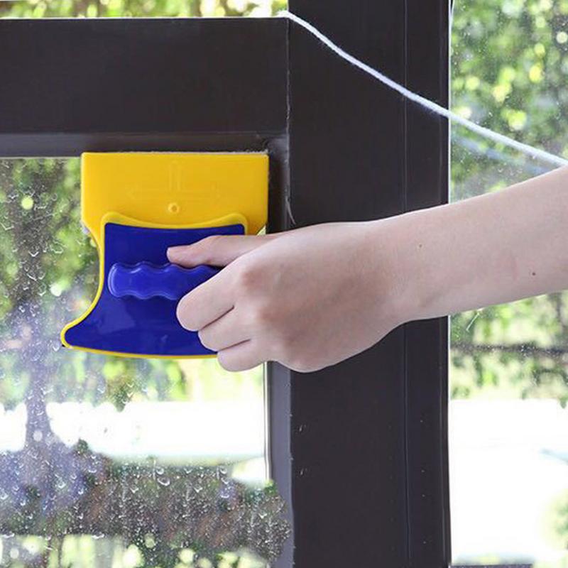 Magnetic Window Cleaner - Double-Sided Glass Cleaning Tool for Indoor & Outdoor