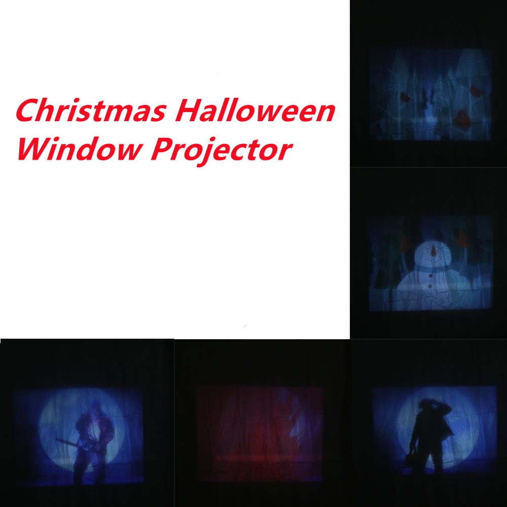 Halloween & Christmas Window Projector