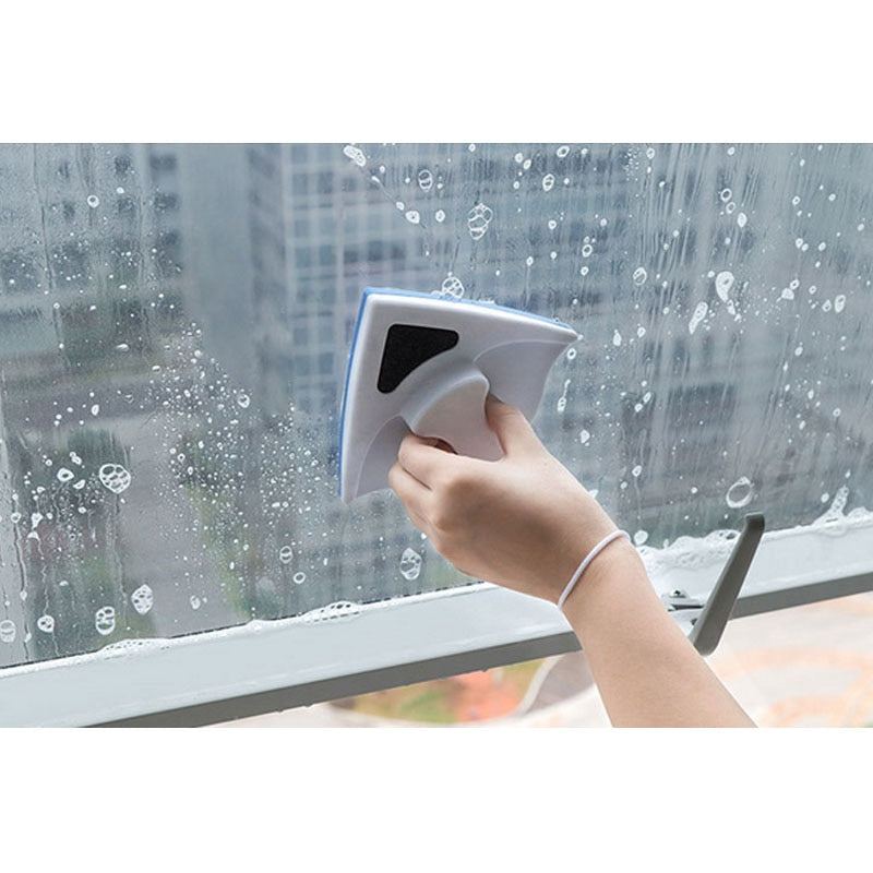 Magnetic Window Cleaner - Double-Sided Glass Cleaning Brush for Both Sides at Once