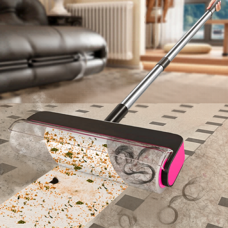 Sticky Lint Roller - Pet Hair & Dust Remover for Furniture and Clothing