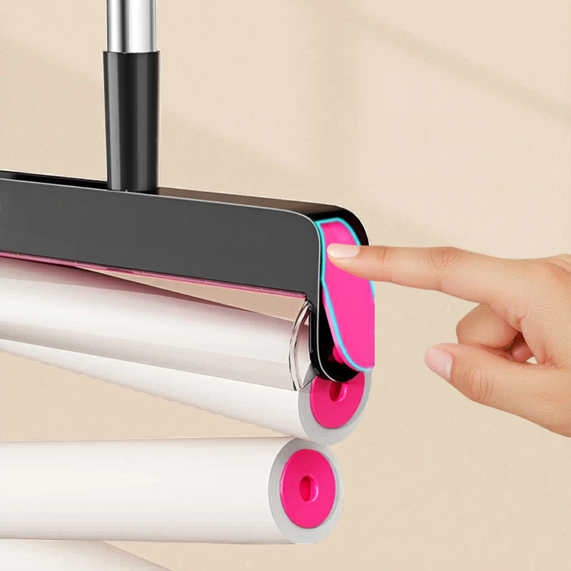 Sticky Lint Roller - Pet Hair & Dust Remover for Furniture and Clothing