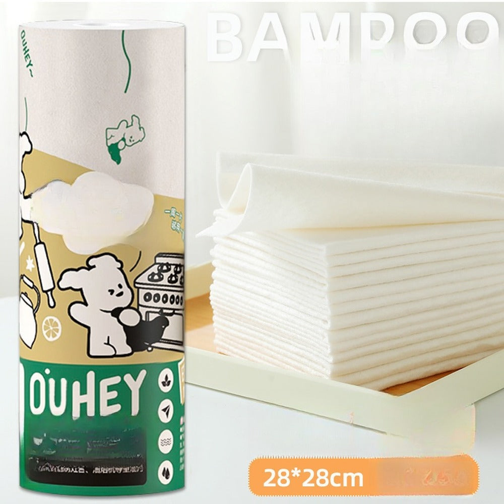 Thick bamboo cleaning sheets