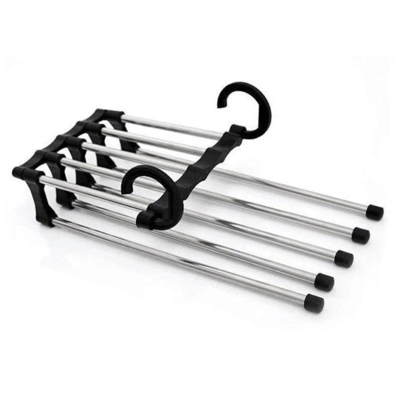 Multi-Functional Pants Hanger Rack - Space-Saving Closet Organizer for Trousers & Scarves