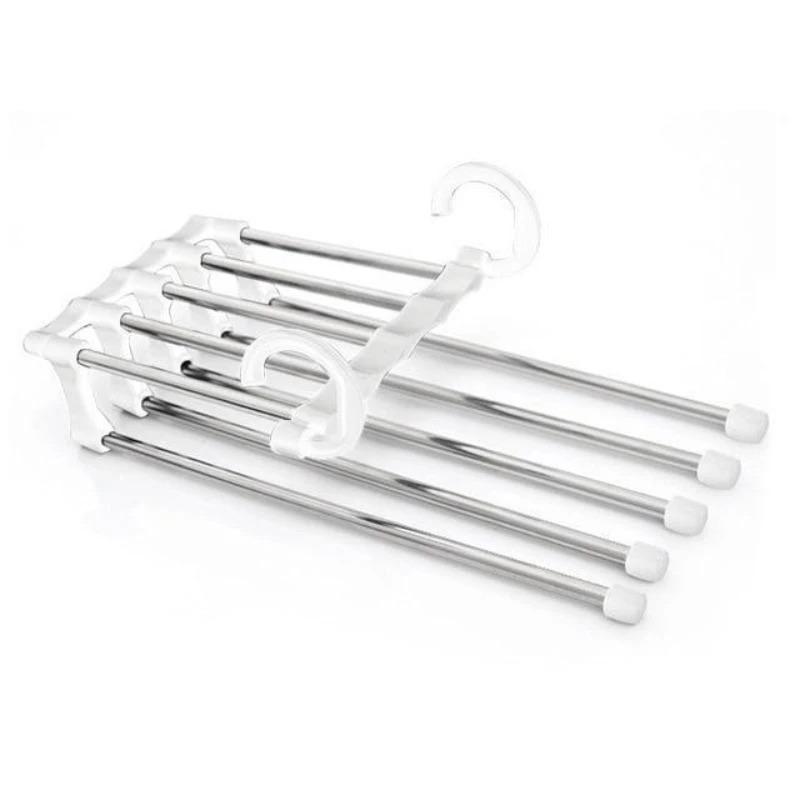 Multi-Functional Pants Hanger Rack - Space-Saving Closet Organizer for Trousers & Scarves