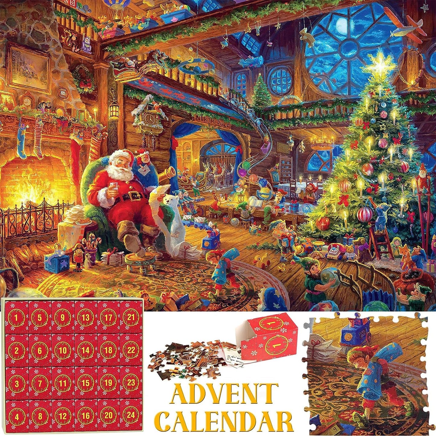 2024 Christmas Countdown Advent Calendar