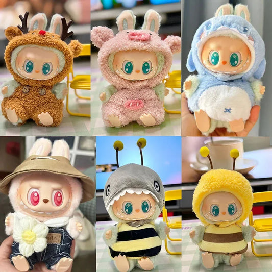 Labubu Doll's Macaron Mini Wardrobe