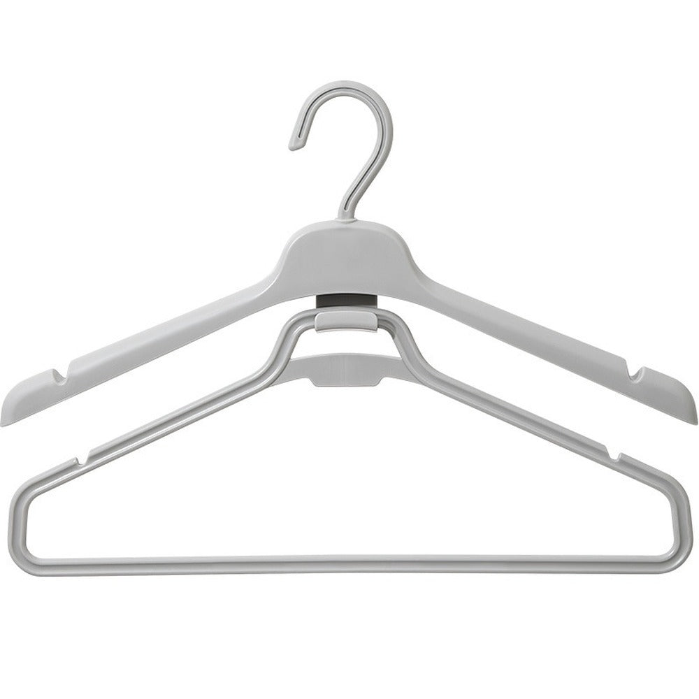 Gray long dress hanger with hem hook