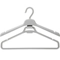Gray long dress hanger with hem hook
