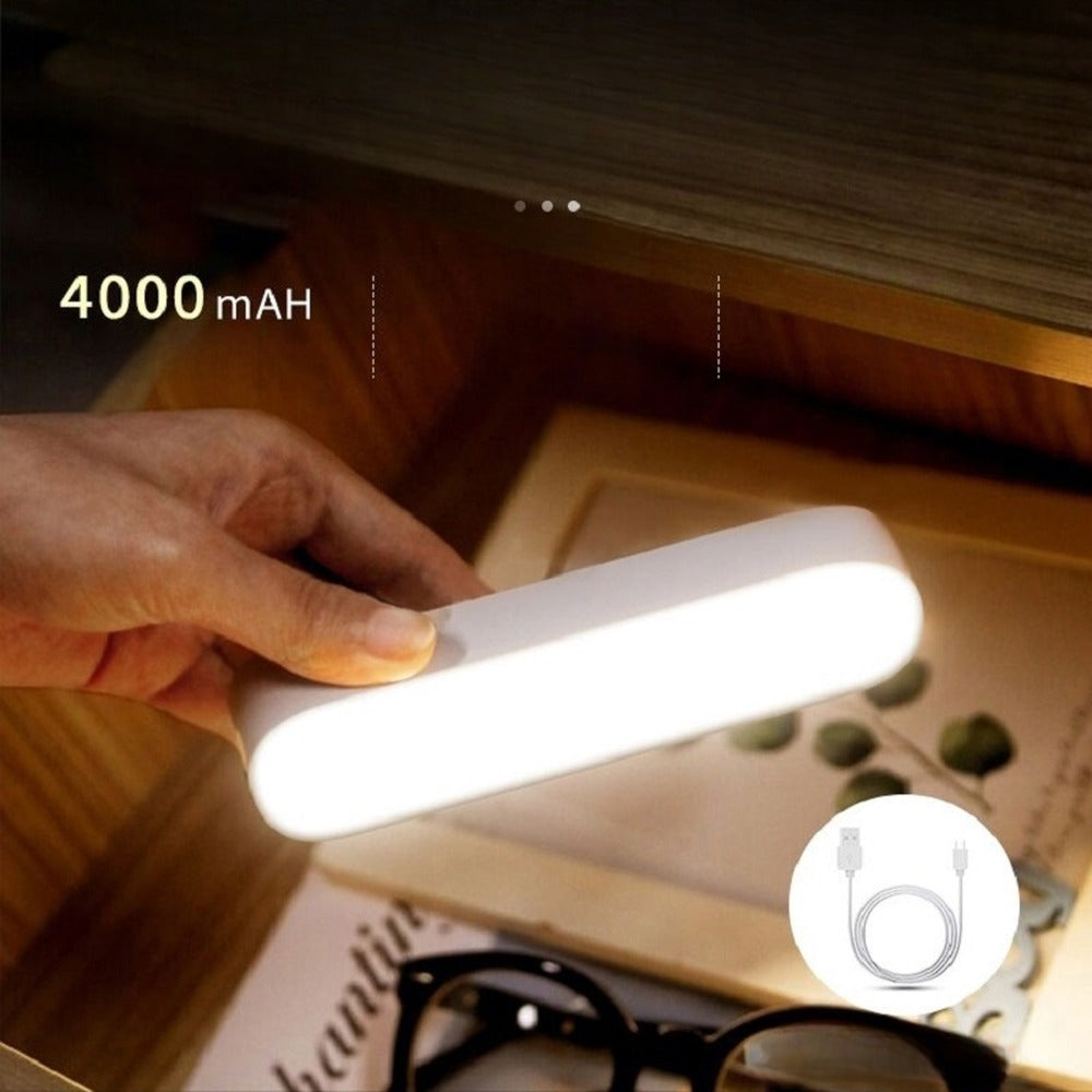 Rechargeable light with USB cable