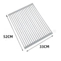 Roll-up dish rack - Large 20.5x13 in / Gray