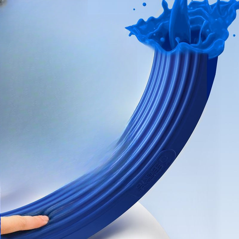 Self-Standing Sponge Mop - Squeeze Wringer Wet & Dry Floor Cleaner for Hardwood & Tile