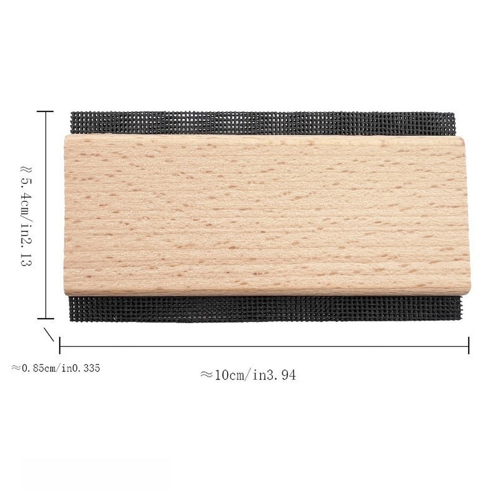 Double-sided beech sweater comb
