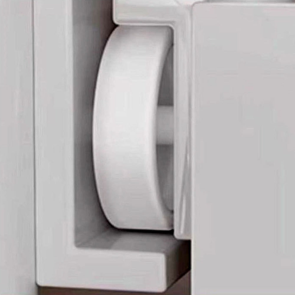 Smooth roller on the pull-out drawer